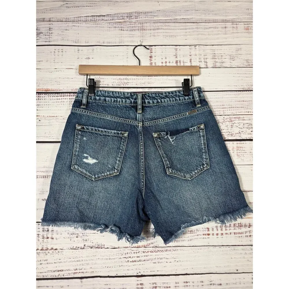 Kancan women's Denim Distressed Shorts size 7